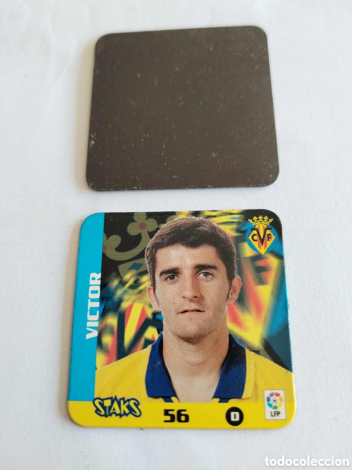 Cromos de F&uacute;tbol: Staks liga f&uacute;tbol 2003 2004 Villarreal C.F V&iacute;ctor n&deg;56