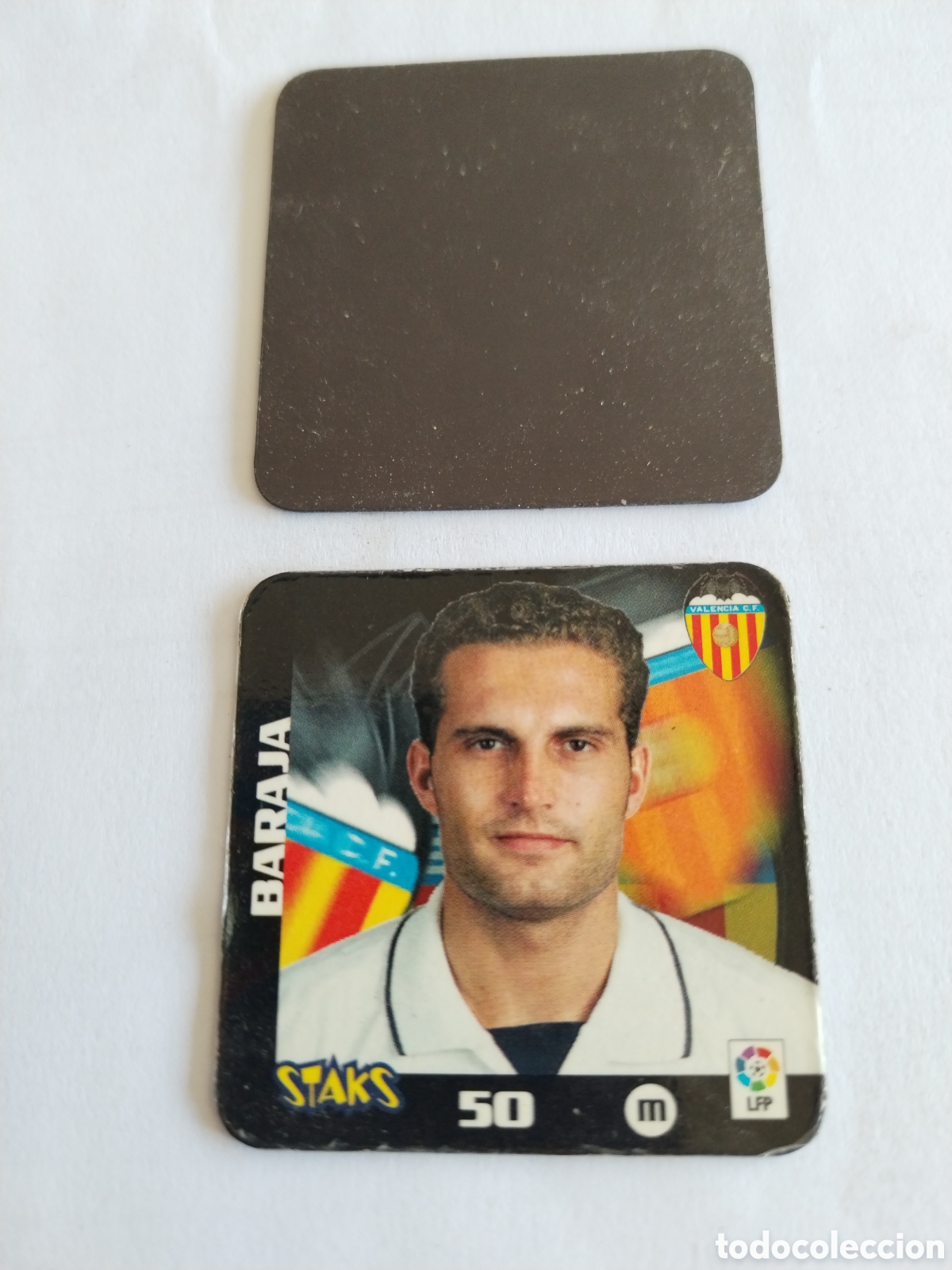 Cromos de F&uacute;tbol: Staks liga f&uacute;tbol 2003 2004 Valencia C.F Baraja n&deg;50