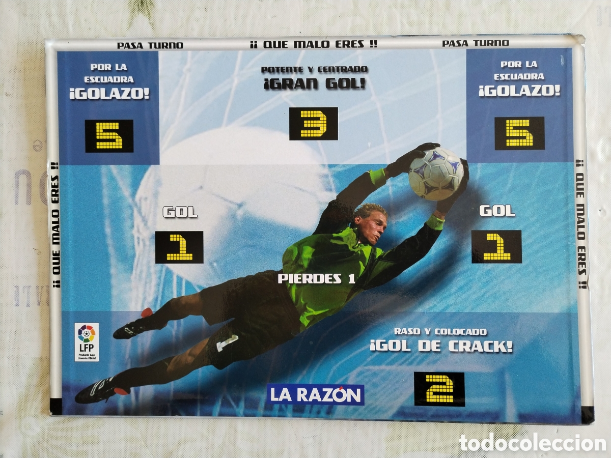 Cromos de F&uacute;tbol: Tablero juego Staks liga f&uacute;tbol 2003 2004 Check list La Razon