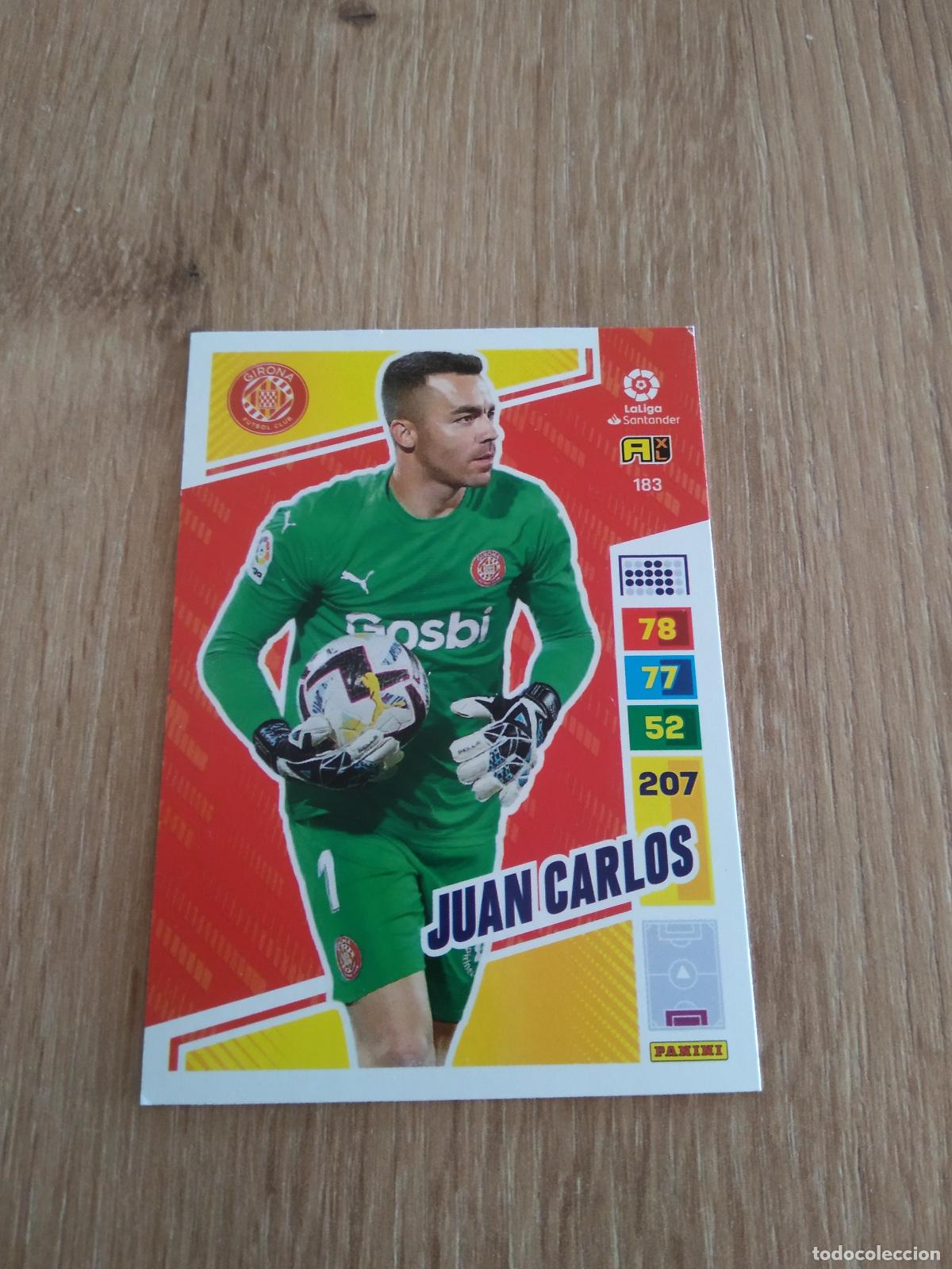 Cromos de F&uacute;tbol: 183 JUAN CARLOS GIRONA CROMO FUTBOL PANINI LIGA 22-23 ADRENALYN 2022-2023