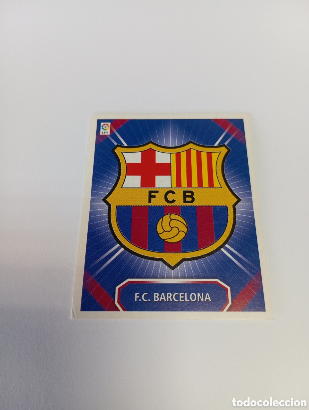 Cromos de f&uacute;tbol: Escudo Barcelona Liga Este 2008 2009 PANINI 08 09