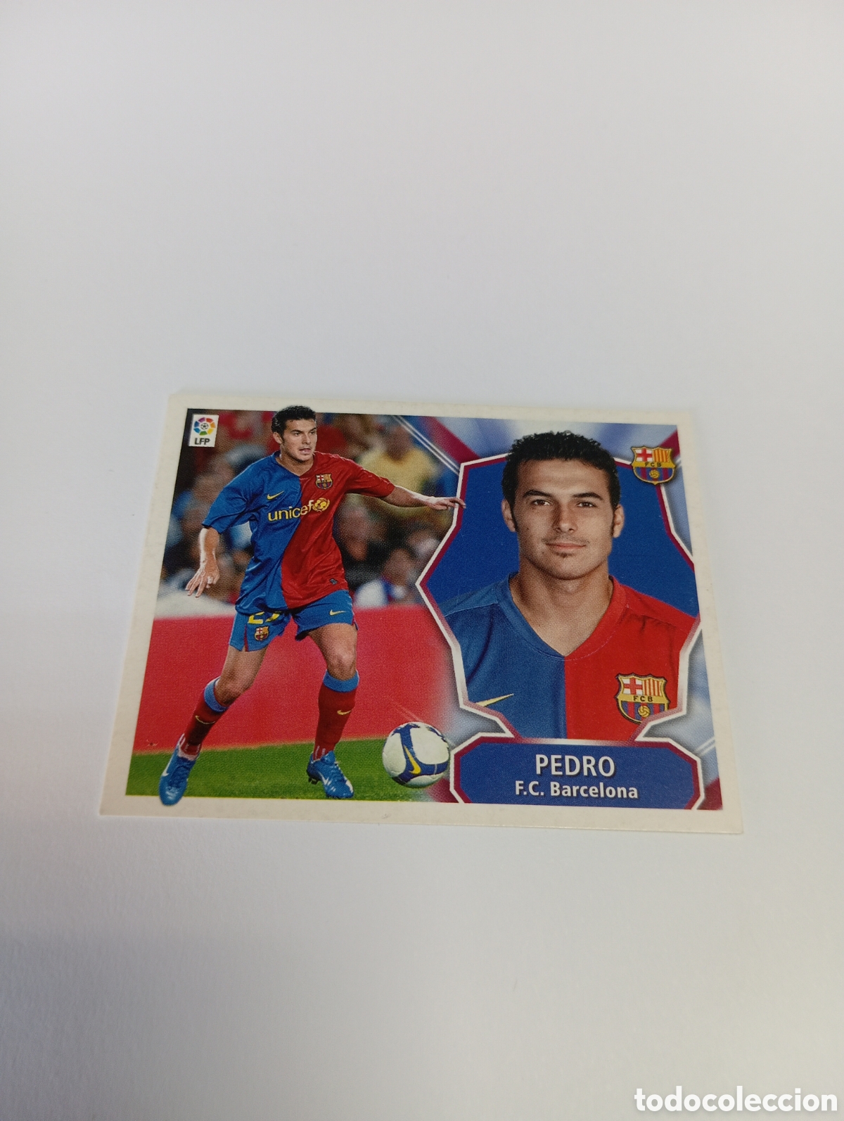 Cartes &agrave; collectionner de Football: PEDRO COLOCA Barcelona Liga Este 2008 2009 PANINI 08 09
