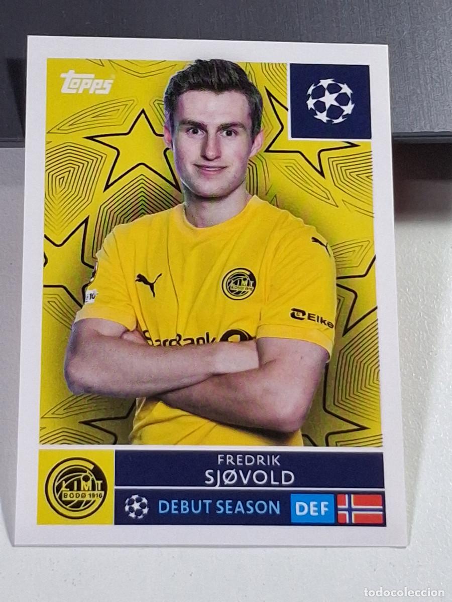 Cromos de f&uacute;tbol: 520 FREDRIK SJOVOLD KAIRAT ALMATY UEFA CHAMPIONS LEAGUE STICKER TOPPS 2025-26 2026