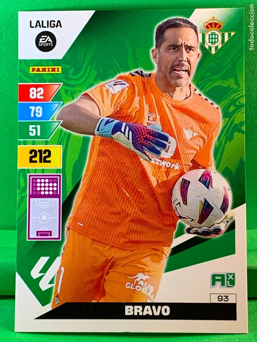 Cromos de F&uacute;tbol: 93 Bravo Real Betis Base card ADRENALYN XL LIGA 2023/2024 23 24 PANINI
