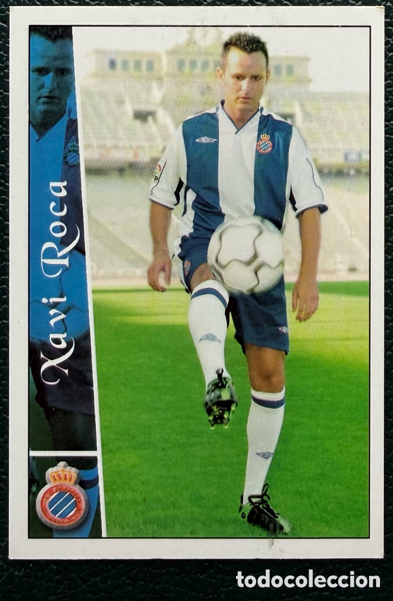 Cromos de F&uacute;tbol: 359 XAVI ROCA RCD ESPANYOL FICHAS ALBUM MUNDICROMO 2002 2003 02 03