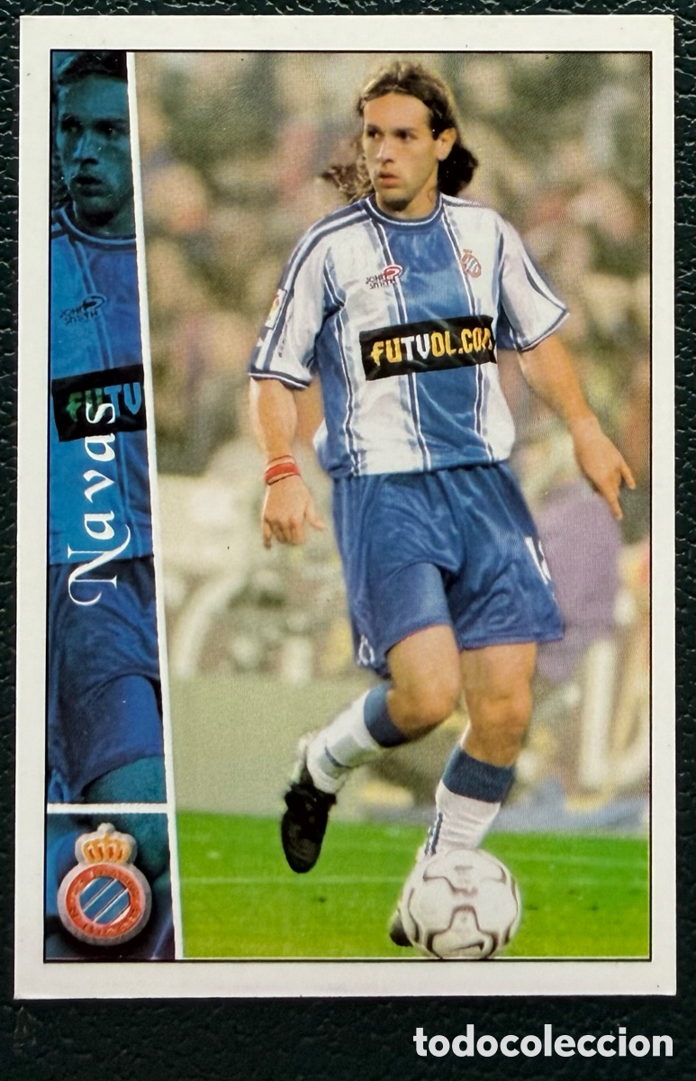Cromos de F&uacute;tbol: 368 NAVAS RCD ESPANYOL FICHAS ALBUM MUNDICROMO 2002 2003 02 03