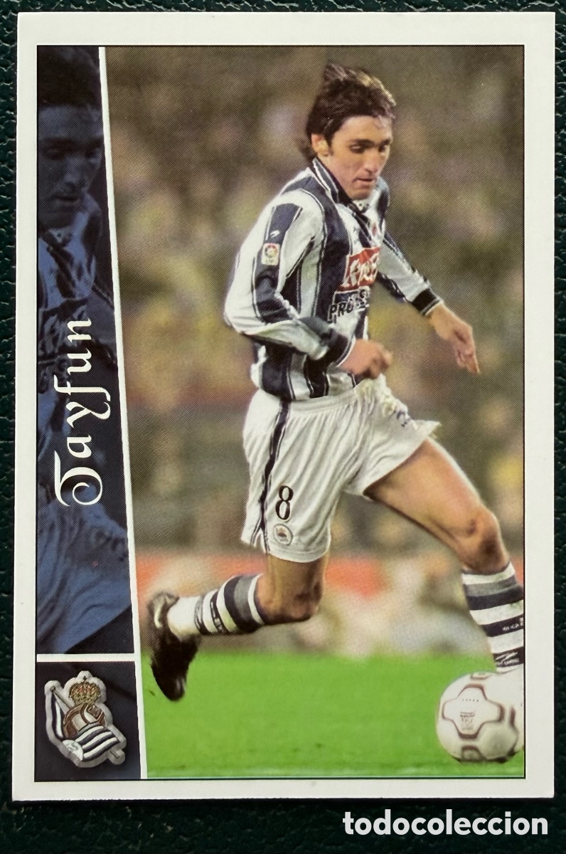 Figurine di Calcio: 341 TAYFUN REAL SOCIEDAD FICHAS ALBUM MUNDICROMO 2002 2003 02 03