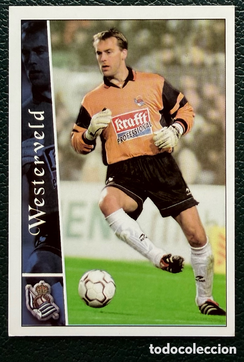 Cromos de F&uacute;tbol: 329 WESTERVELD REAL SOCIEDAD FICHAS ALBUM MUNDICROMO 2002 2003 02 03