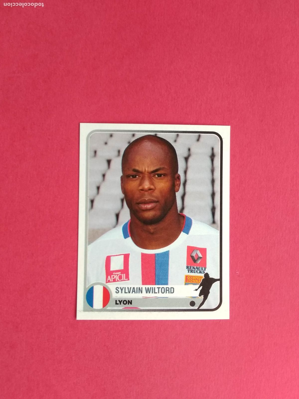 Cromos de F&uacute;tbol: PANINI CHAMPIONS OF EUROPE 1955 04 05 2004 2005 CROMO NUNCA PEGADO LYON N&ordm; 212 WILTORD