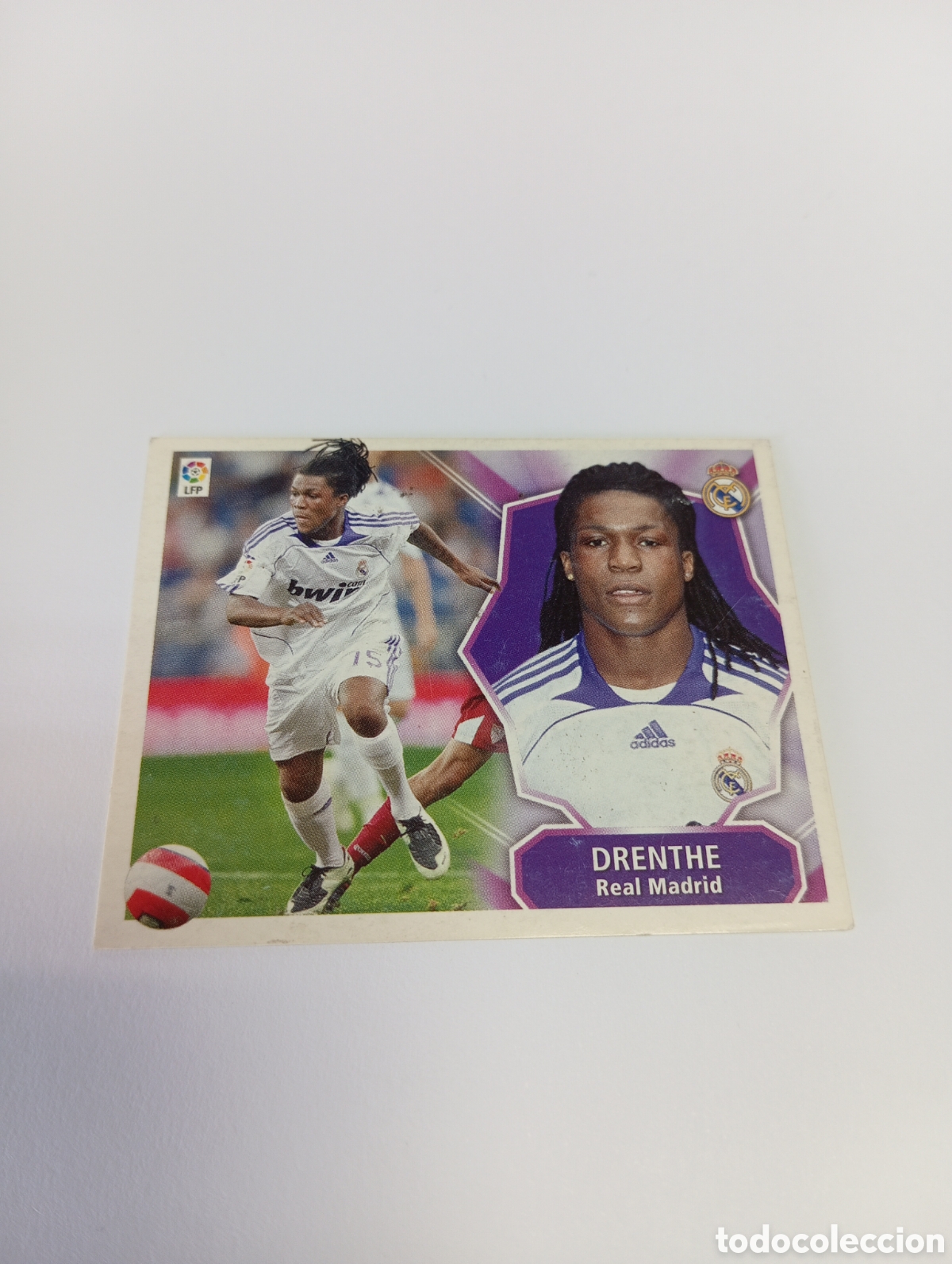 Cromos de f&uacute;tbol: DRENTHE Real Madrid Liga Este 2008 2009 PANINI 08 09