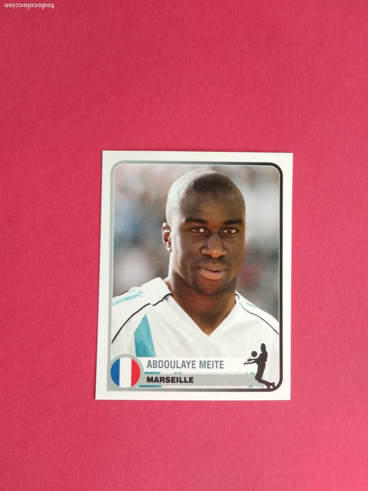 Figurine di Calcio: PANINI CHAMPIONS OF EUROPE 1955 04 05 2004 2005 CROMO NUNCA PEGADO MARSEILLE N&ordm; 236 MEITE