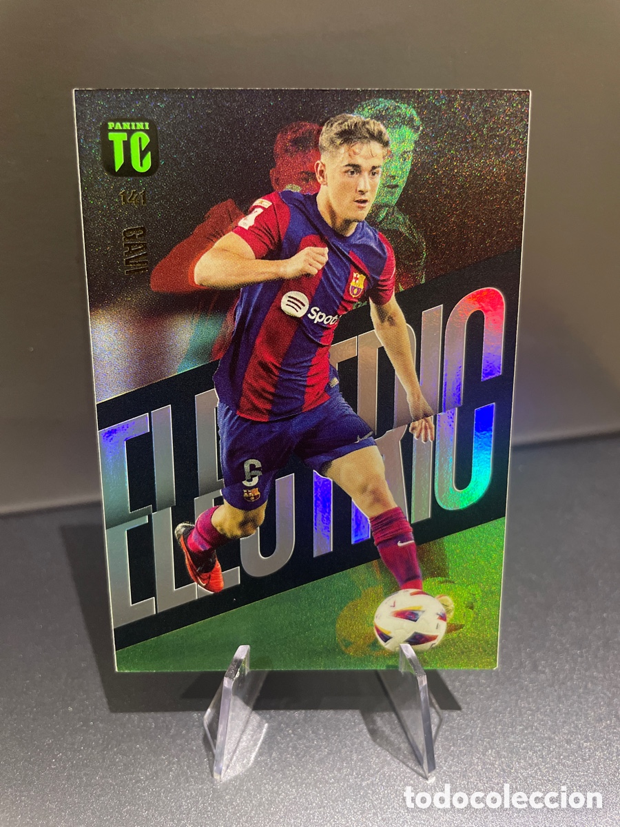 Cromos de F&uacute;tbol: Gavi 141 Electric Panini Top Class 2024 FC Barcelona