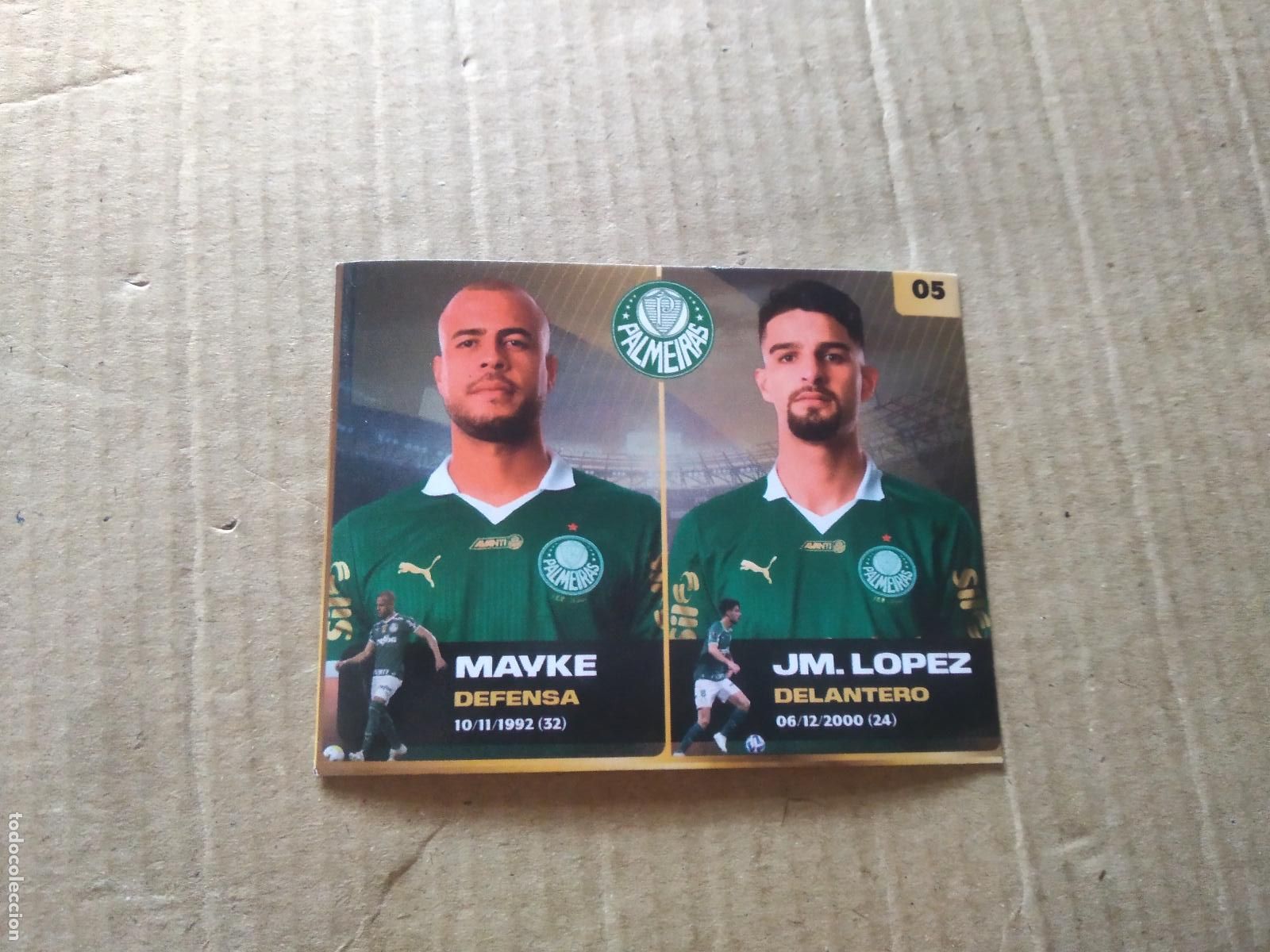 Football Stickers: 5 MAYKE JM LOPEZ PALMEIRAS CROMO FUTBOL MUNDIAL DE CLUBES 2025 COLECCIONES GEMMA DOS REYES