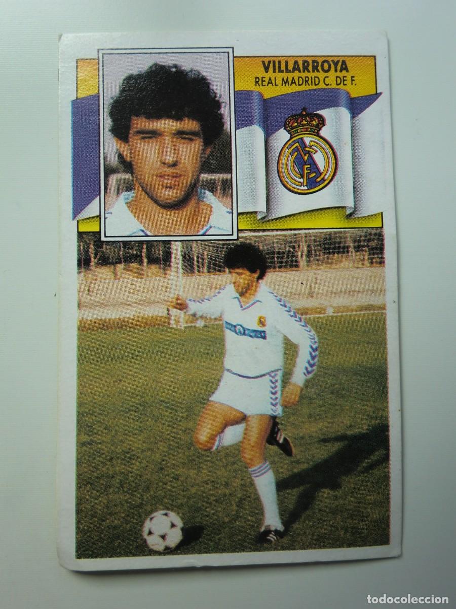 Fu&szlig;ball-Sticker: Cromo de f&uacute;tbol LIGA ESTE 90-91 1990-1991: VILLARROYA (Real Madrid), &uacute;ltimos fichajes N&ordm; 5