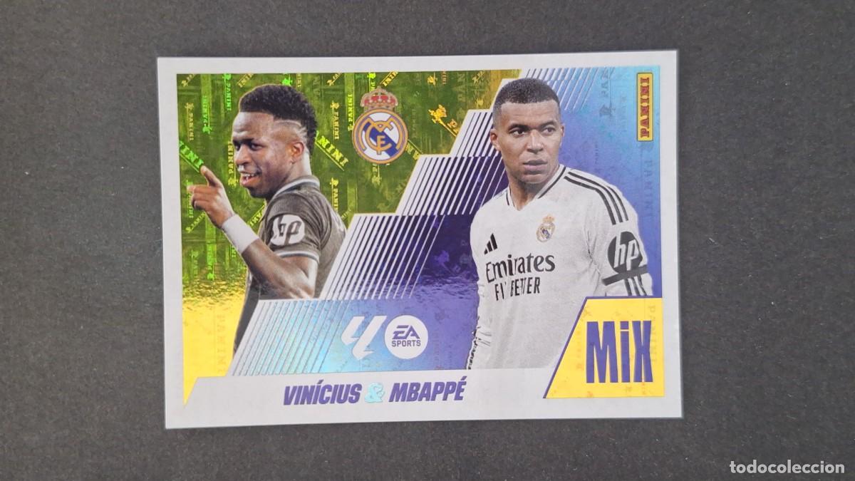 Figurine di Calcio: L4 VINICIUS - MBAPPE REAL MADRID MIX LIGA ESTE 2025 2026 25 26 NUNCA PEGADO SIN PEGAR