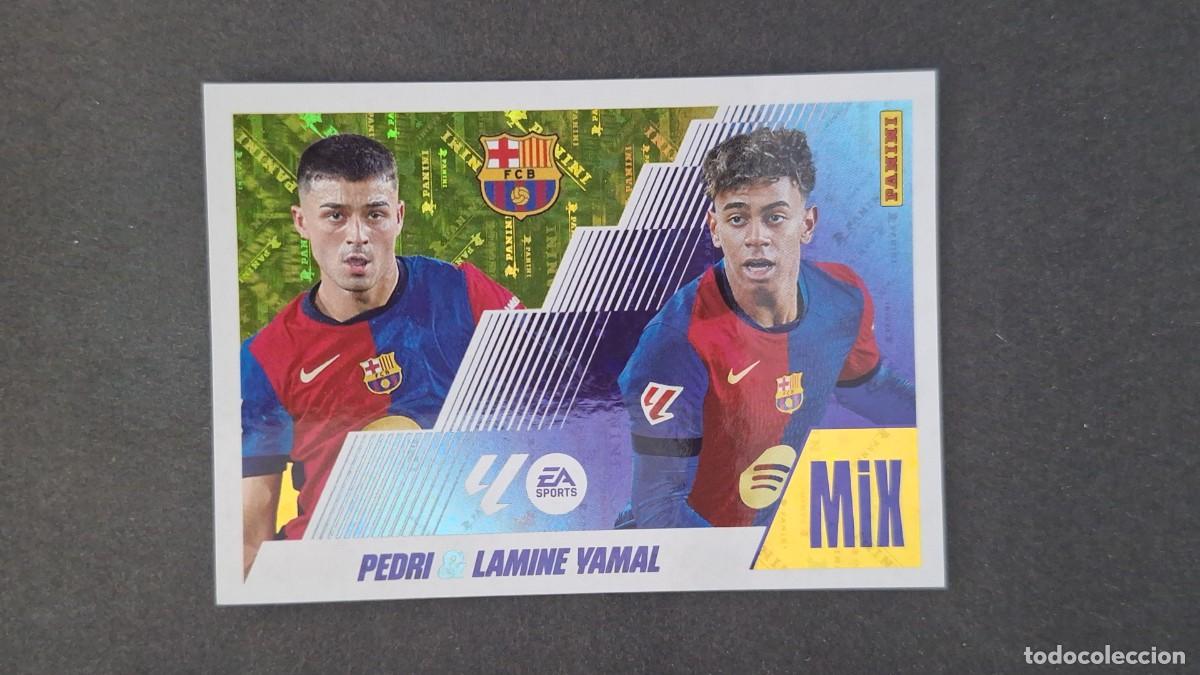 Cromos de F&uacute;tbol: L4 PEDRI - LAMINE YAMAL F. C. BARCELONA MIX LIGA ESTE 2025 2026 25 26 NUNCA PEGADO SIN PEGAR