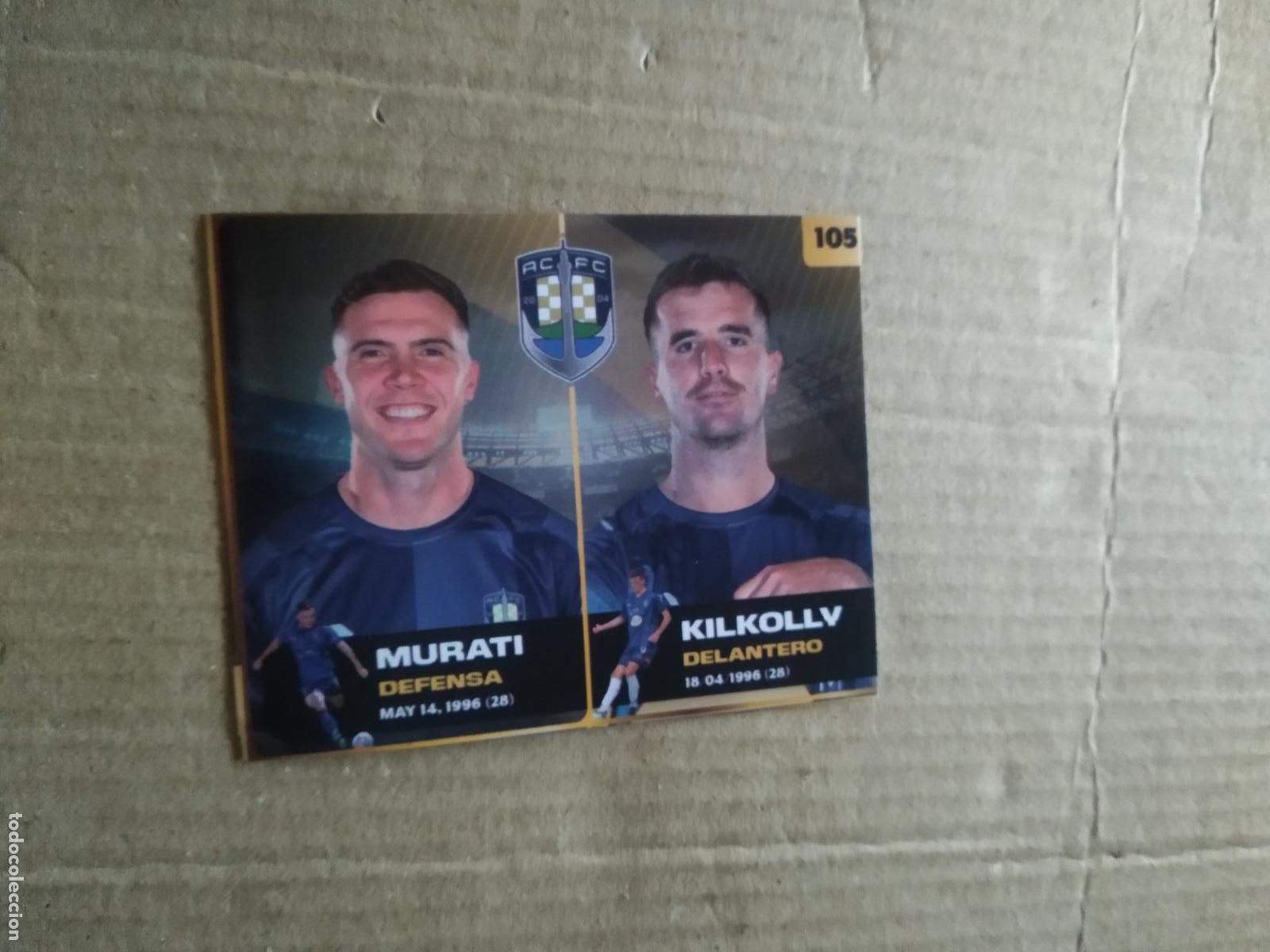 Cromos de F&uacute;tbol: 105 MURATI KILKOLLY AUCKLAND CITY CROMO FUTBOL MUNDIAL DE CLUBES 2025 COLECCIONES GEMMA DOS REYES