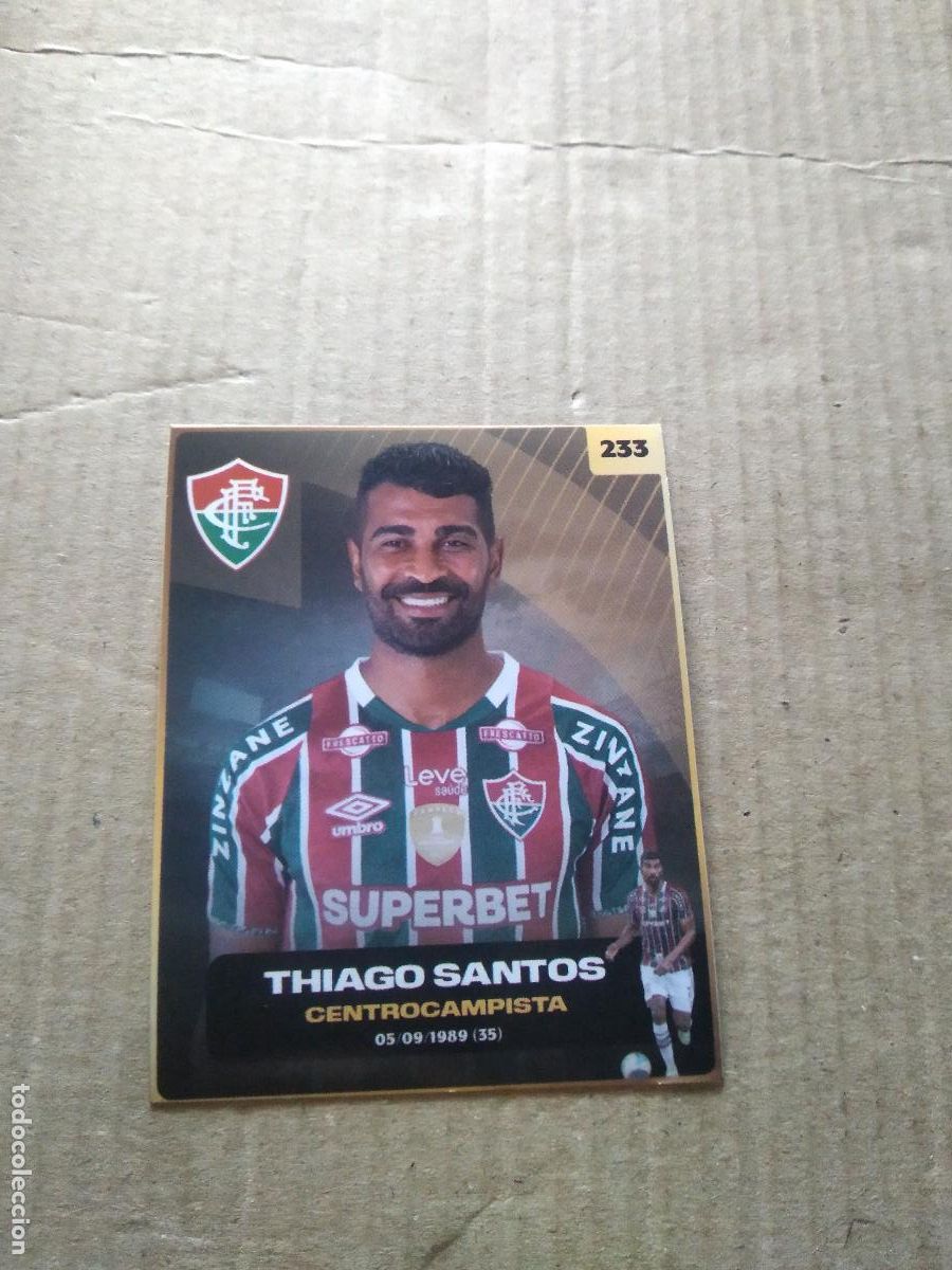 Cromos de Futebol: 233 THIAGO SANTOS FLUMINENSE CROMO FUTBOL MUNDIAL DE CLUBES 2025 COLECCIONES GEMMA DOS REYES