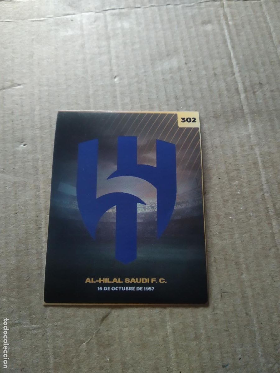 Fu&szlig;ball-Sticker: 302 ESCUDO AL-HILAL CROMO FUTBOL MUNDIAL DE CLUBES 2025 COLECCIONES GEMMA DOS REYES