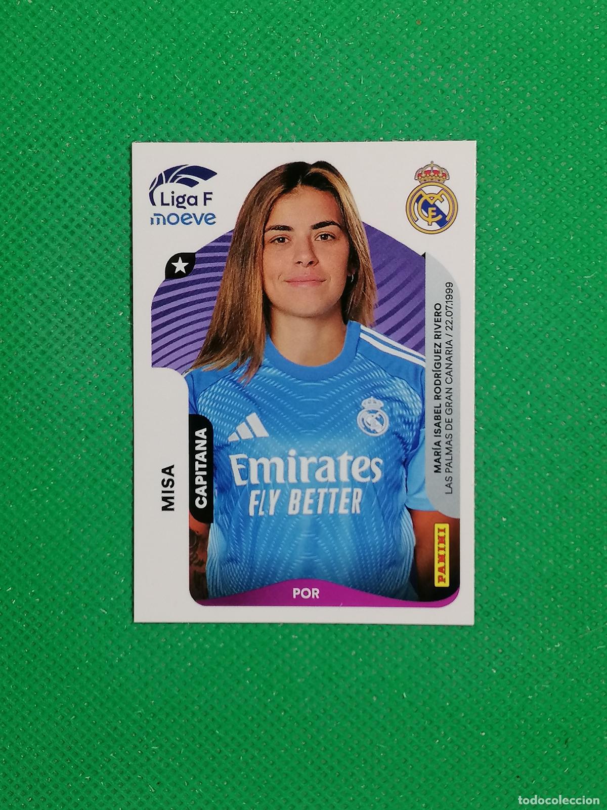 Cromos de f&uacute;tbol: 265 MISA REAL MADRID ⚽ PANINI LIGA FEMENINA F MOEVE 25 26 2025 2026 ⚽