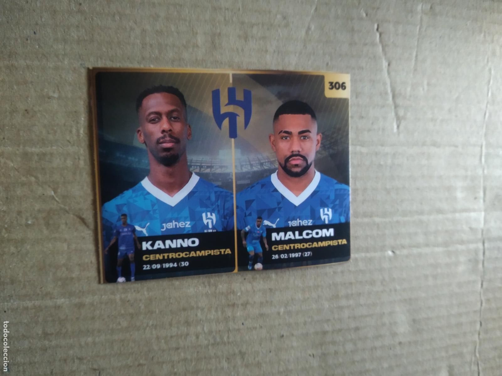 Cromos de F&uacute;tbol: 306 KANNO MALCOM AL-HILAL CROMO FUTBOL MUNDIAL DE CLUBES 2025 COLECCIONES GEMMA DOS REYES