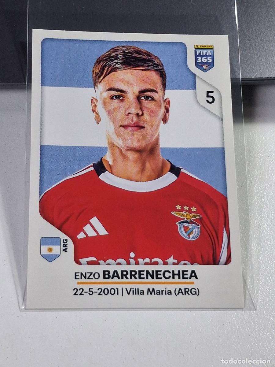 Fu&szlig;ball-Sticker: 378 ENZO BARRENECHEA BENFICA SLB FUTBOL PANINI FIFA 365 2026 26 STICKER GOLDEN