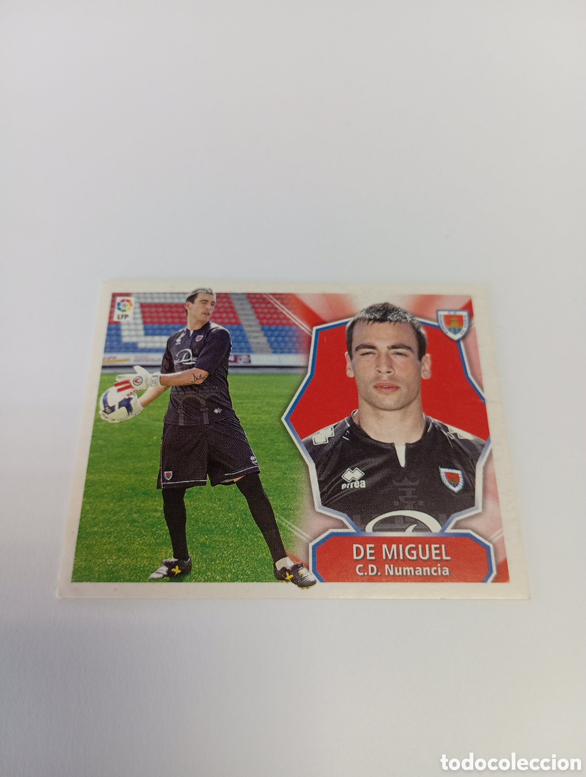 Cromos de f&uacute;tbol: De Miguel Numancia Liga Este 2008 2009 PANINI 08 09