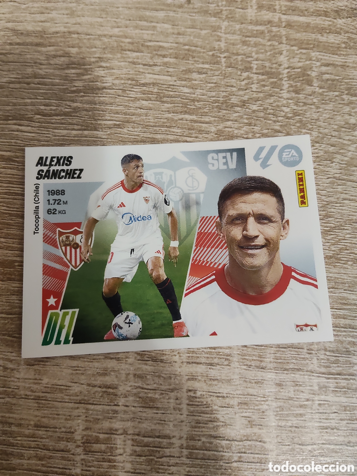 Figurine di Calcio: Alexis S&aacute;nchez coloca Sevilla liga 2025 2026 25 26 ediciones este