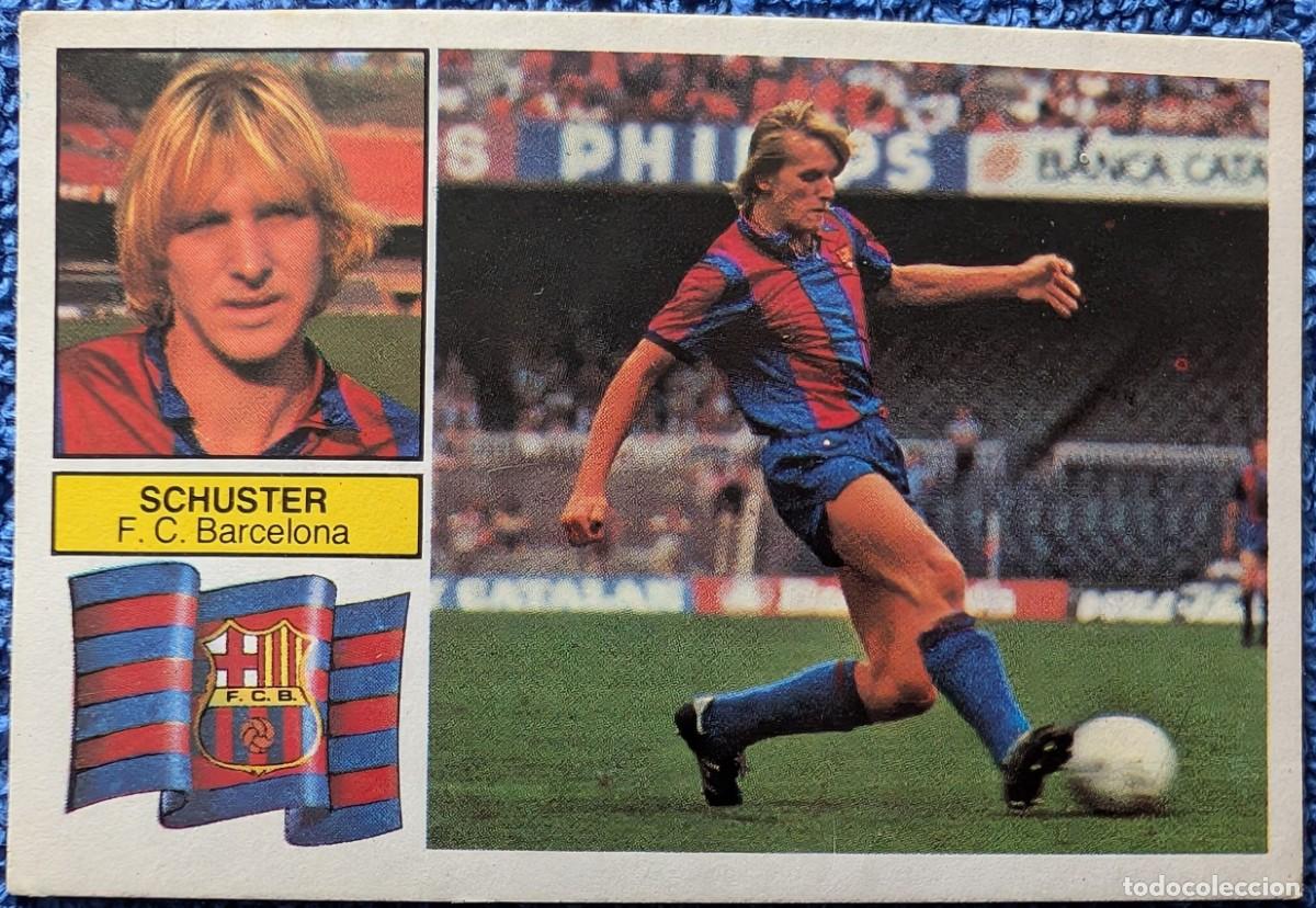 Cromos de F&uacute;tbol: Schuster - Liga 82 - 83 - Ediciones Este