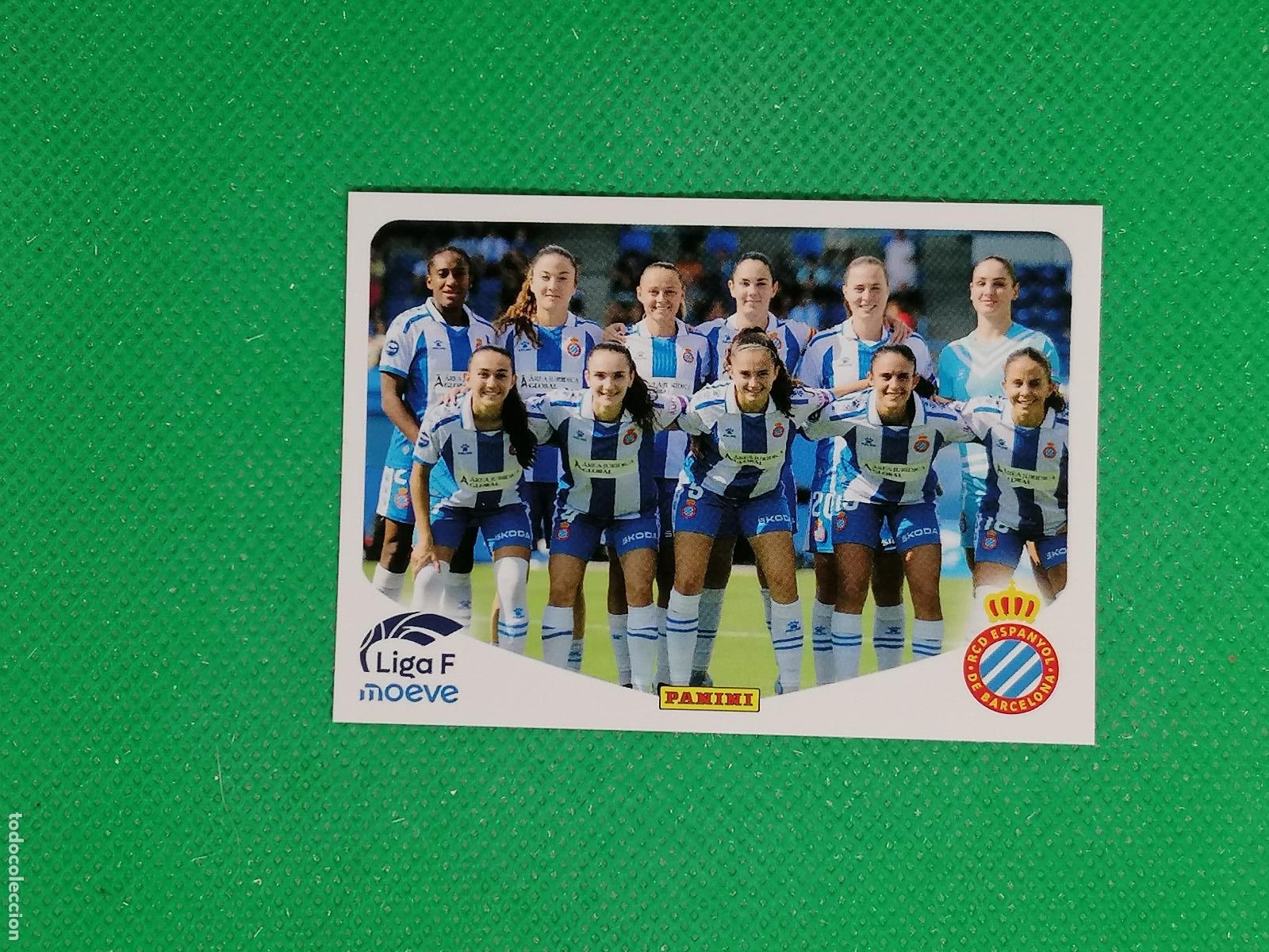Figurine di Calcio: 183 FORMACION PLANTILLA ESPANYOL ⚽ PANINI LIGA FEMENINA F MOEVE 25 26 2025 2026 ⚽
