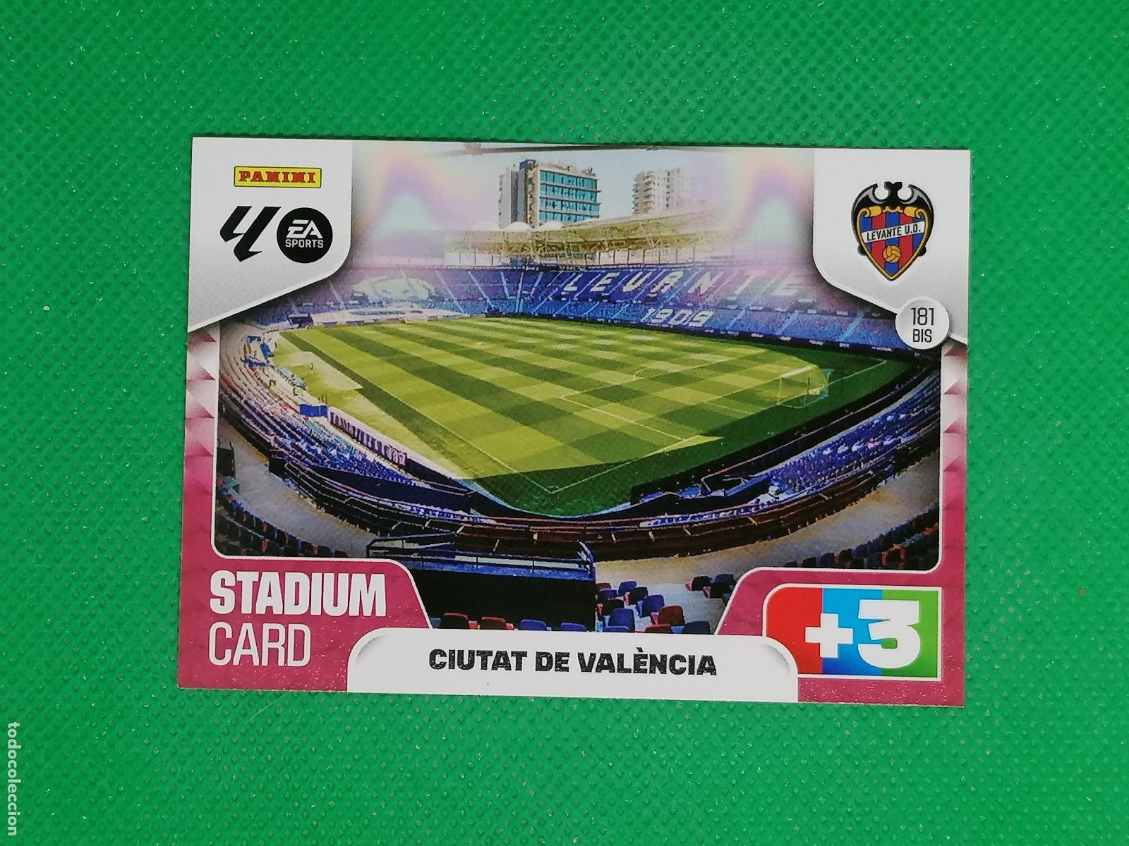 Figurine di Calcio: 181 BIS 181BIS CIUTAT DE VALENCIA STADIUM CARD LEVANTE ⚽ LIGA ADRENALYN XL 2025 2026 25 26 ⚽