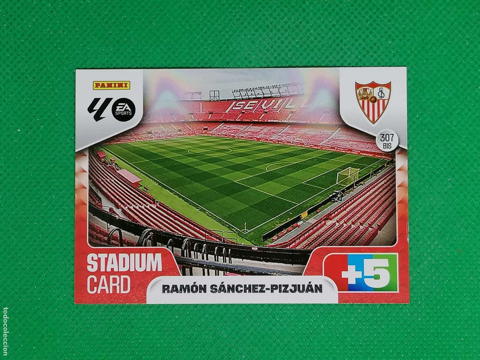 Figurine di Calcio: 307 BIS 307BIS SANCHEZ PIZJUAN STADIUM CARD SEVILLA ⚽ LIGA ADRENALYN XL 2025 2026 25 26 ⚽