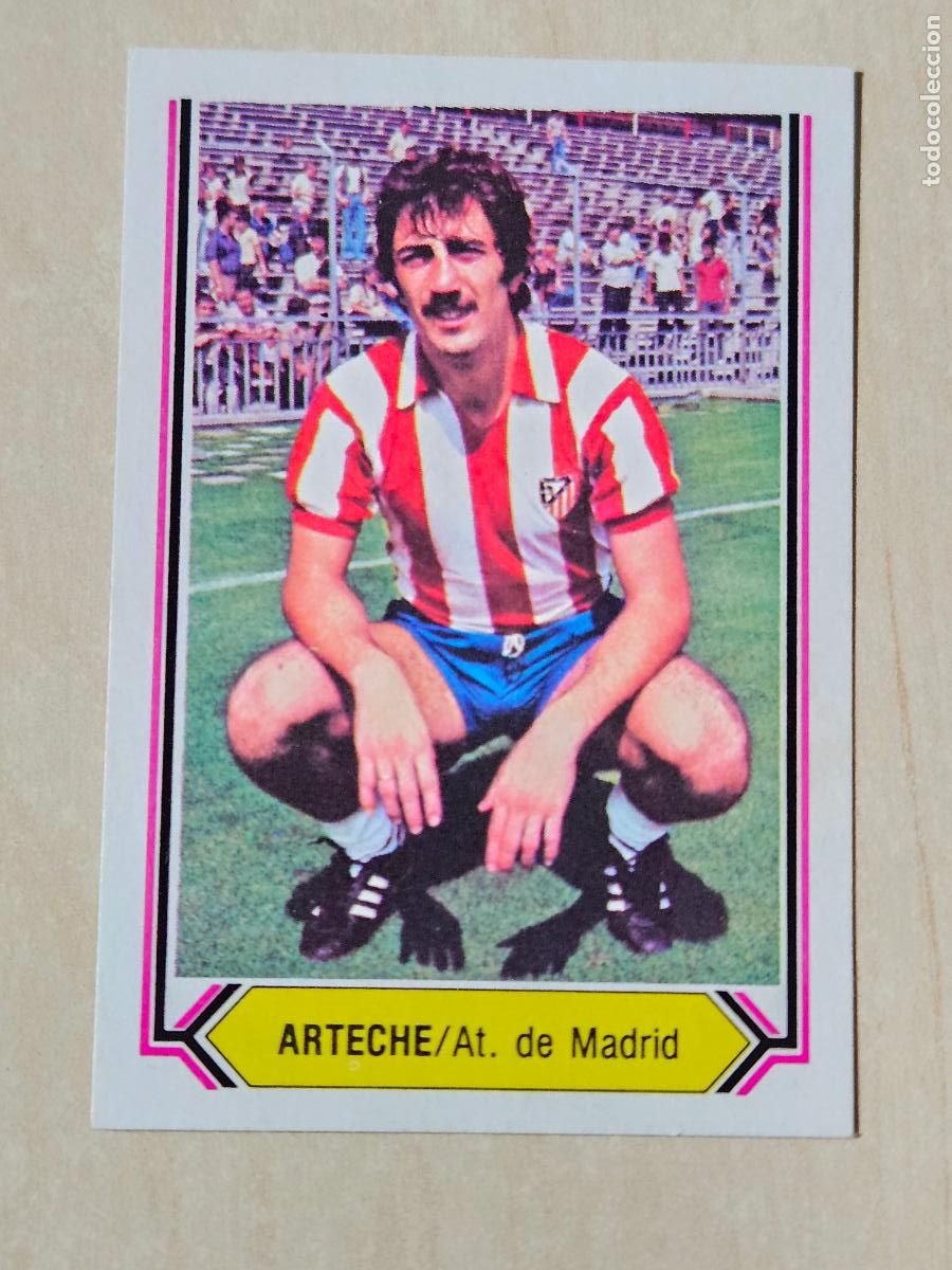 Figurine di Calcio: CROMO FUTBOL - ARTECHE - LIGA ESTE 80- 81 - NUEVO SIN PEGAR - ATLETICO DE MADRID