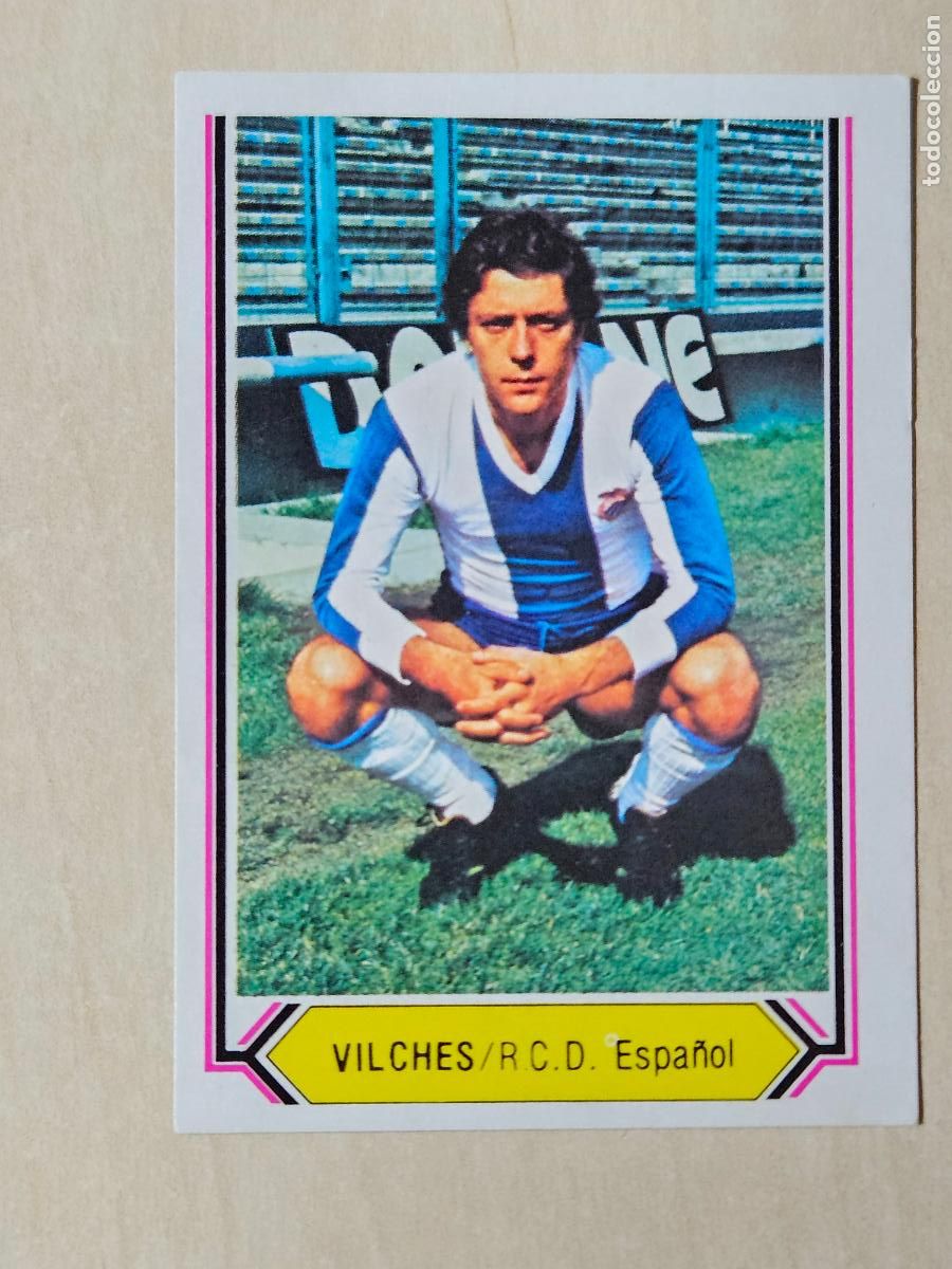 Cromos de F&uacute;tbol: CROMO FUTBOL - VILCHES - LIGA ESTE 80- 81 - NUEVO SIN PEGAR - ESPA&Ntilde;OL