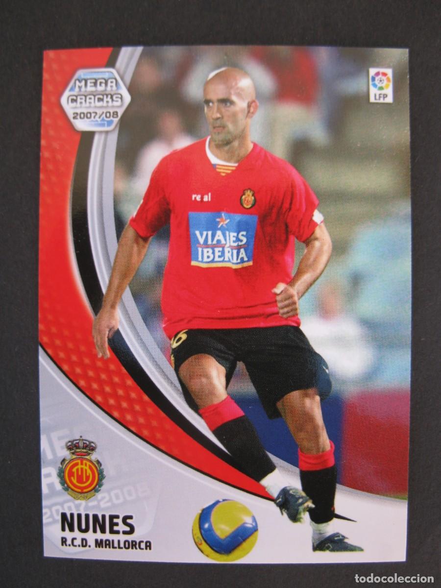 Fu&szlig;ball-Sticker: NUNES (R.C.D. MALLORCA) - N&ordm; 186 - MEGACRACKS 2007-08 - PANINI - 07-08.