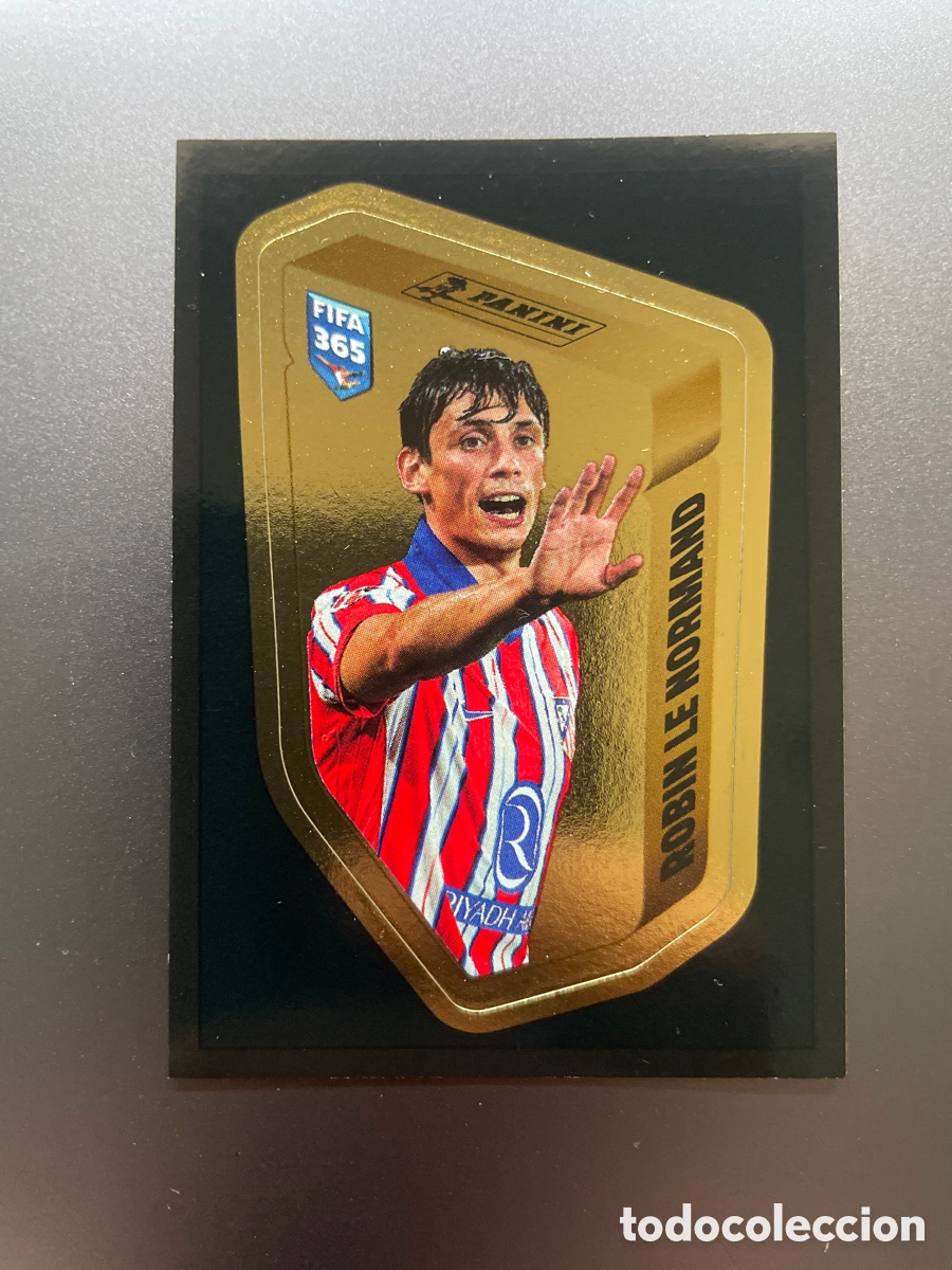 Cromos de F&uacute;tbol: Le Normand RLN My Golden Team Panini FIFA 365 10 Years 2025 Atletico de Madrid
