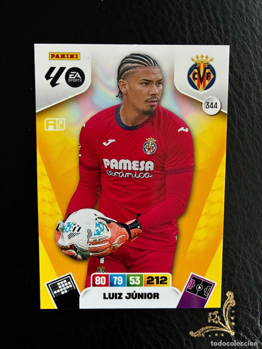 Fu&szlig;ball-Sticker: 344 LUZ JUNIOR VILLARREAL ADRENALYN LIGA 25 26 2025 2026 PANINI album