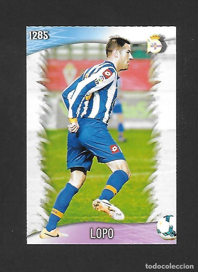 Figurine di Calcio: 1285 LOPO (DEPORTIVO DE LA CORU&Ntilde;A) ULTIMA HORA V, MUNDICROMO QUIZ GAME PLATINUM LIGA 2013 2014