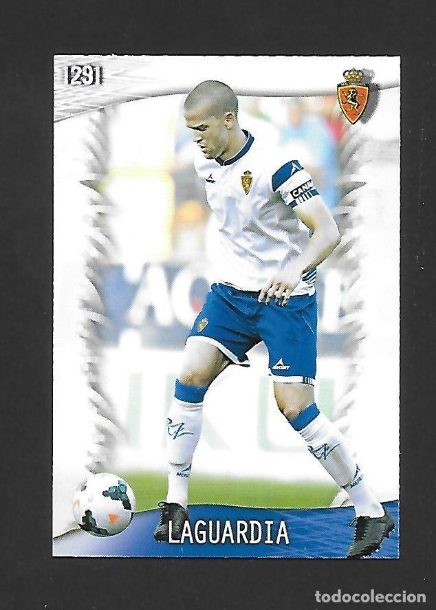 Cromos de F&uacute;tbol: 1291 LAGUARDIA (REAL ZARAGOZA) ULTIMA HORA V, MUNDICROMO QUIZ GAME PLATINUM LIGA 2013 2014