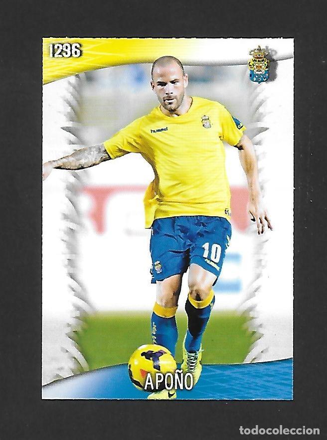 Figurine di Calcio: 1296 APO&Ntilde;O (U.D LAS PALMAS) ULTIMA HORA V, MUNDICROMO QUIZ GAME PLATINUM LIGA 2013 2014