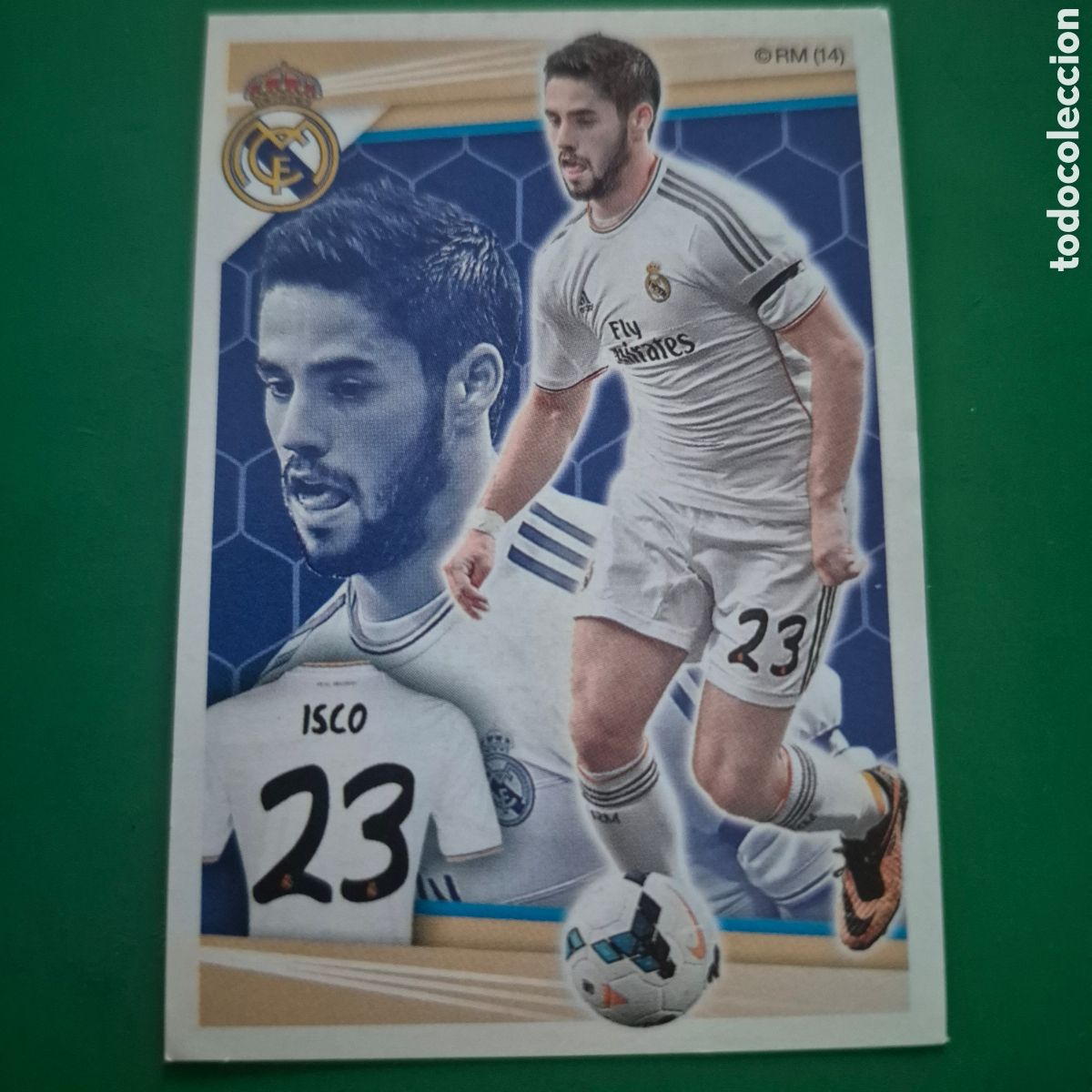 Cromos de F&uacute;tbol: N&ordm; 150 ISCO - CROMO COLECCI&Oacute;N OFICIAL REAL MADRID 2013-2014 LIGA F&Uacute;TBOL 13-14 PANINI