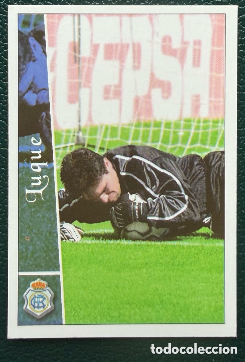 Cromos de F&uacute;tbol: 599 LUQUE RECREATIVO DE HUELVA FICHAS ALBUM MUNDICROMO 2002 2003 02 03