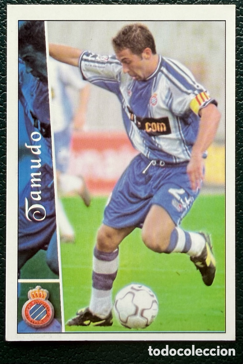 Cromos de F&uacute;tbol: 374 TAMUDO RCD ESPANYOL FICHAS ALBUM MUNDICROMO 2002 2003 02 03