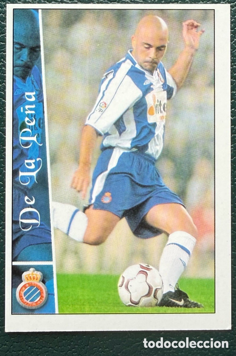 Cromos de F&uacute;tbol: 370 DE LA PE&Ntilde;A RCD ESPANYOL FICHAS ALBUM MUNDICROMO 2002 2003 02 03
