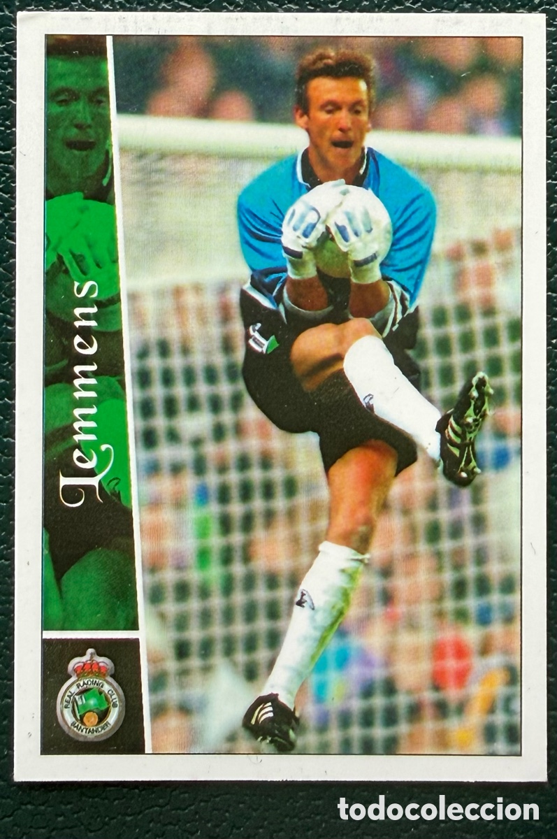 Cartes &agrave; collectionner de Football: 491 LEMMENS RACING DE SANTANDER FICHAS ALBUM MUNDICROMO 2002 2003 02 03