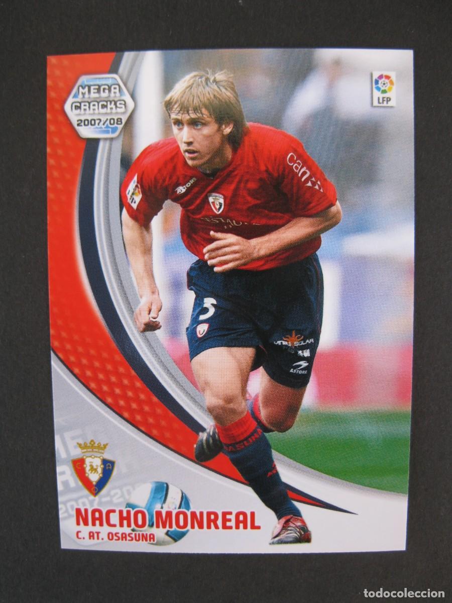 Figurine di Calcio: NACHO MONREAL (C.AT. OSASUNA) - N&ordm; 225 - MEGACRACKS 2007-08 - PANINI - 07-08.