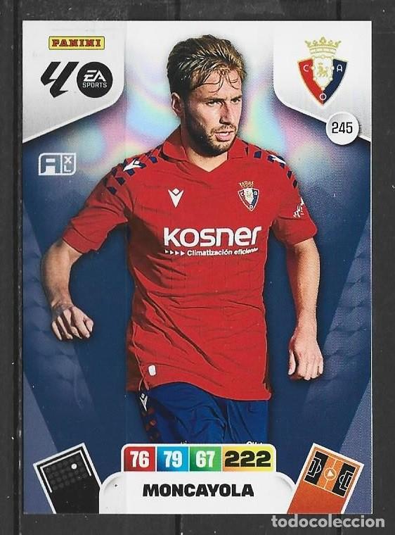 Fu&szlig;ball-Sticker: Adrenanlyn 25/26 - Moncayola - N&ordm; 245 - Osasuna