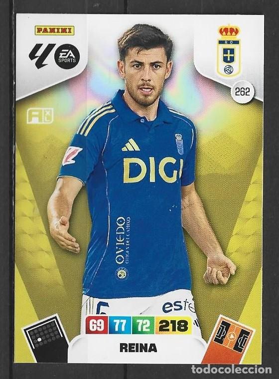 Cromos de F&uacute;tbol: Adrenanlyn 25/26 - Reina - N&ordm; 262 - R. Oviedo