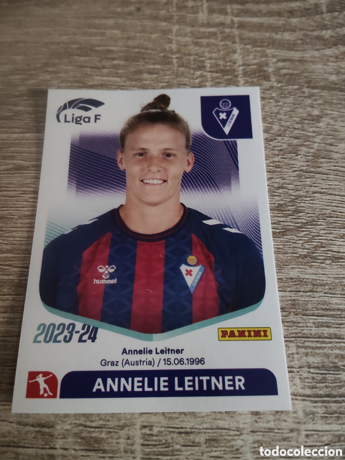 Figurine di Calcio: Panini liga femenina 2023 2024 23 24 106 Annelie Leitner Eibar