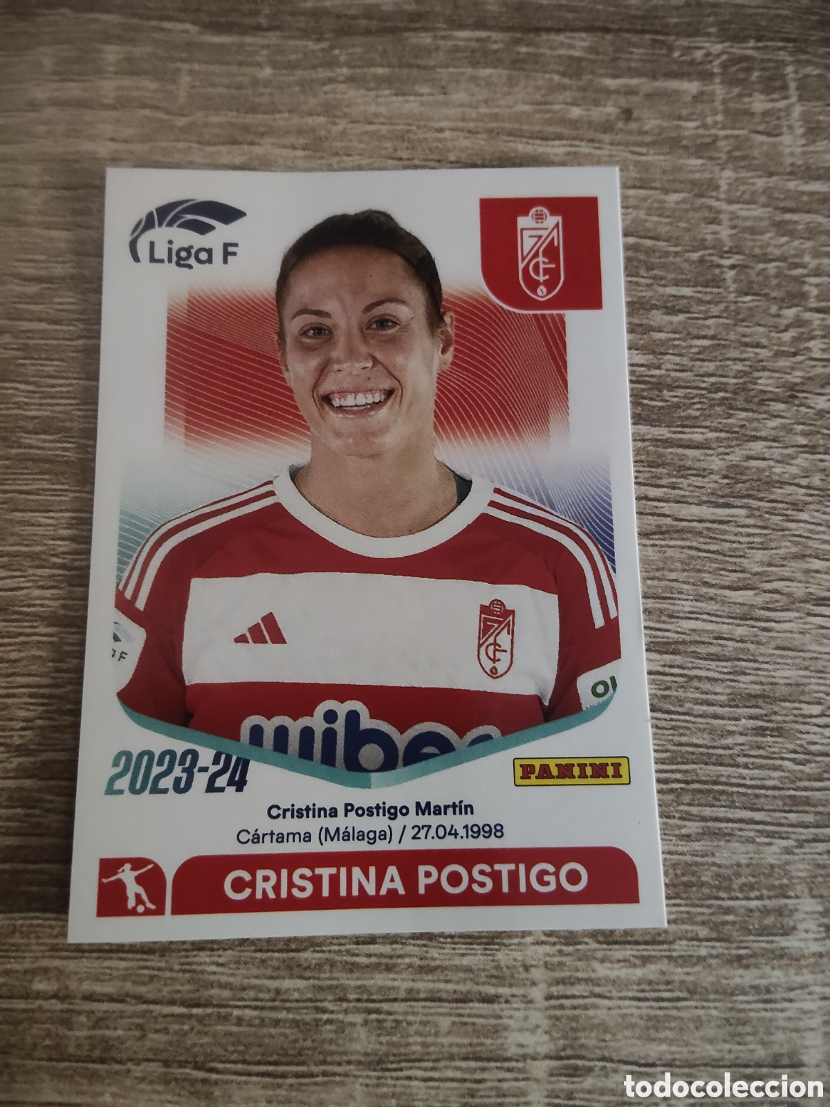Cromos de Futebol: Panini liga femenina 2023 2024 23 24 129 Cristina Postigo Granada